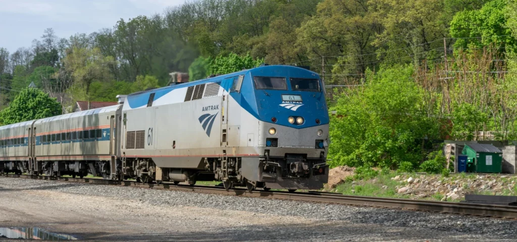 Mit dem Amtrak-Zug entlang der Ostküste