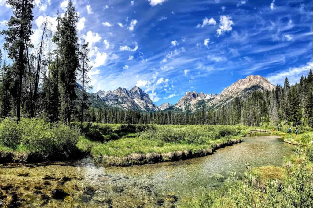 Die Natur im Bundesstaat Idaho