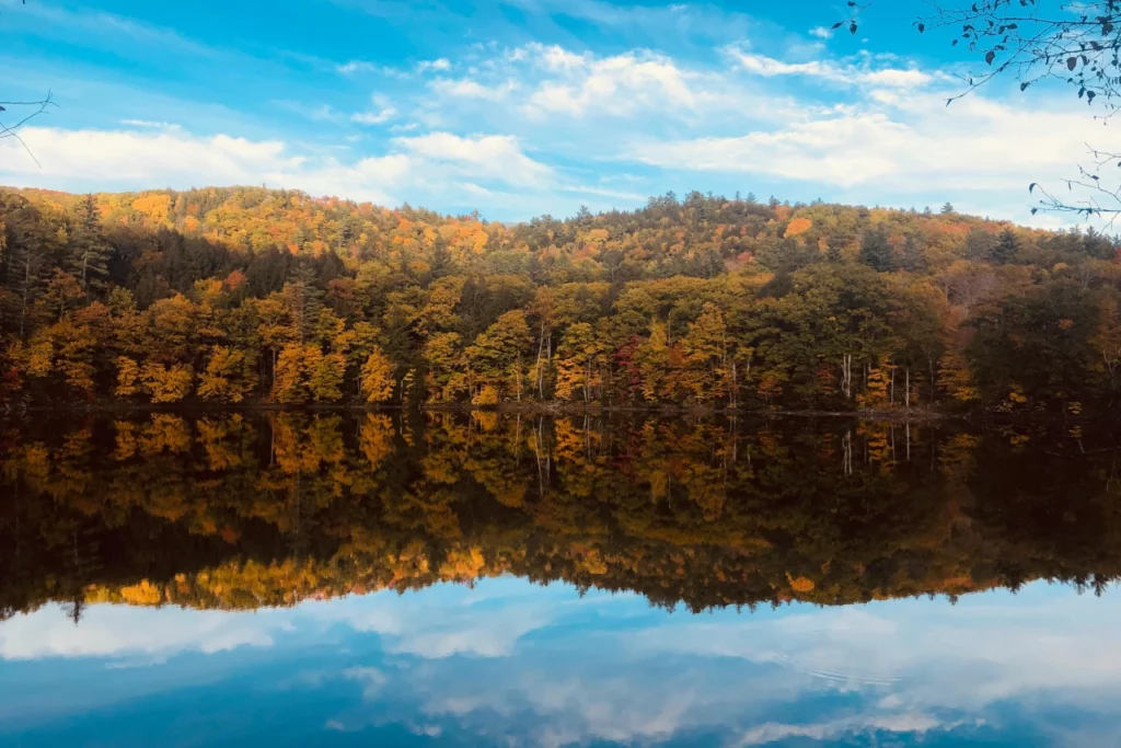 Die Natur in Vermont